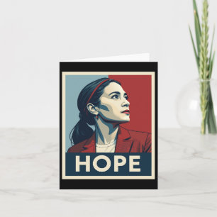 Tarjeta Aoc Alexandria Ocasio Cortez 2028 Para Presidente 