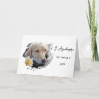 *~ AP61 Disculpen al perro infeliz Caring Flower