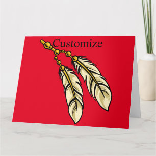 Tarjeta Apache Feathers Thunder_Cove