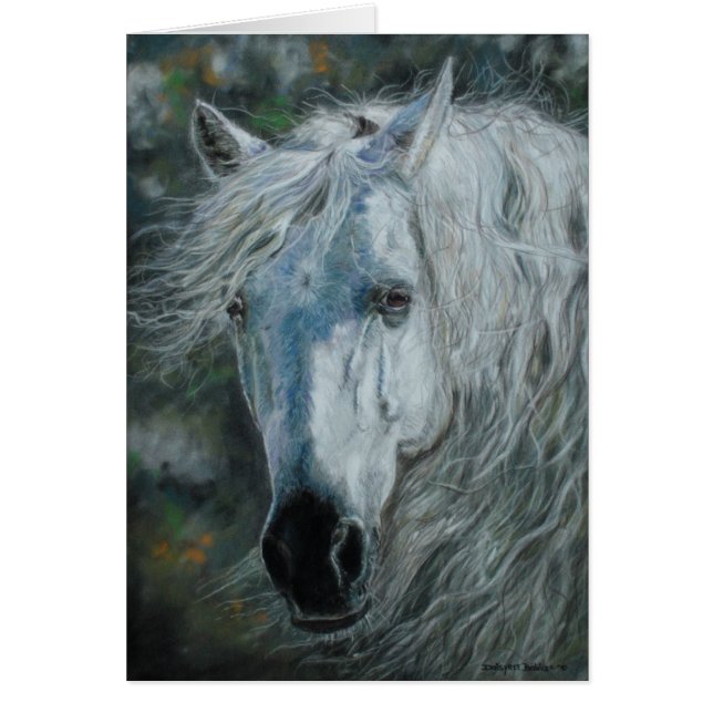 Tarjeta apacible del arte del tacto del viento (Frente)