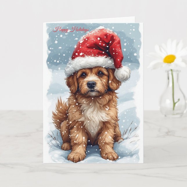 Tarjeta Apagón de Navidades cortos (Planta pequeña)