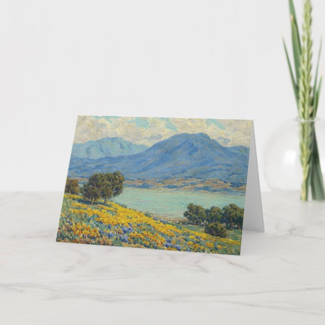 Tarjeta Apaisado | Granville Redmond (Anverso)