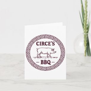 Tarjeta Aparato Agema Uni-adultos Griego Mythology Bbq , G