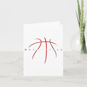 Tarjeta Aparato de baloncesto - Arte de baloncesto