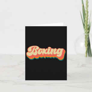 Tarjeta Aparato de boxeo - Boxeo 3