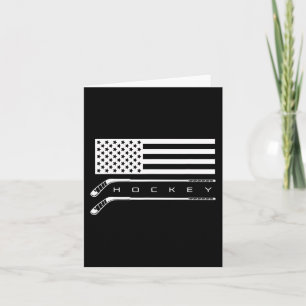 Tarjeta Aparato de hockey - Jugador de hockey de hockey de