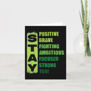 Tarjeta Aparato de sensibilización sobre la salud mental q