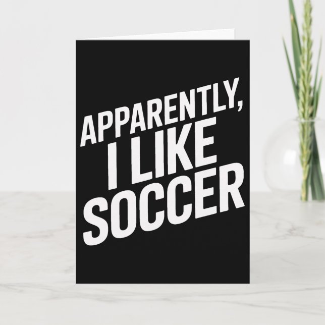 Tarjeta Aparentemente Me Gusta El Humor De Los Jugadores D (Anverso)