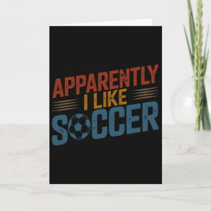 Tarjeta Aparentemente Me Gusta La Temporada De Fútbol Dive