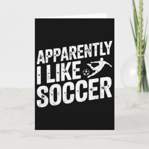 Tarjeta Aparentemente Me Gusta La Temporada De Fútbol Dive