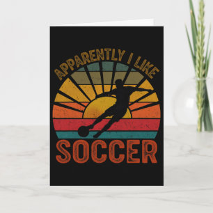Tarjeta Aparentemente Me Gusta La Temporada De Fútbol Dive