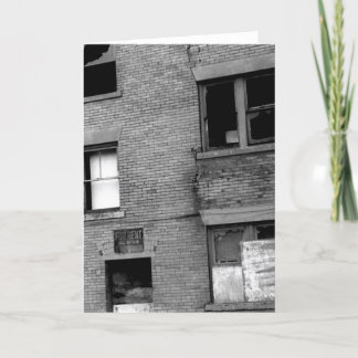 Tarjeta Apartamento abandonado para el alquiler