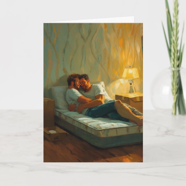 Tarjeta Apartamento Nuevo Acogedor Abrazo (Anverso)
