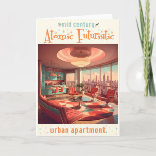 Tarjeta Apartamento Urbano Futurista Atómico