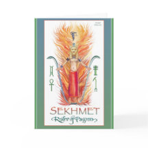 Tarjeta apasionada de Sekhmet