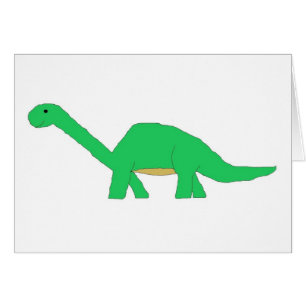 Tarjeta Apatosaurus