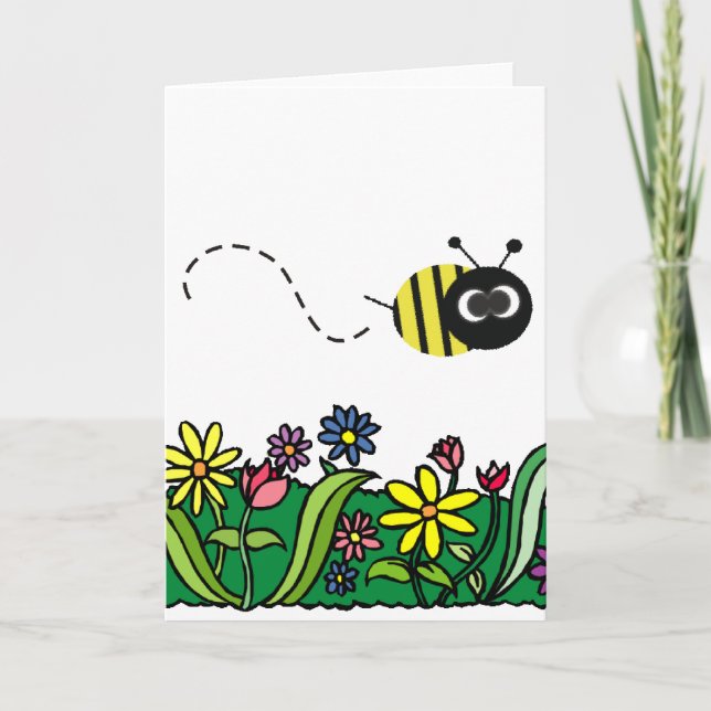 Tarjeta Apenas abeja (Anverso)