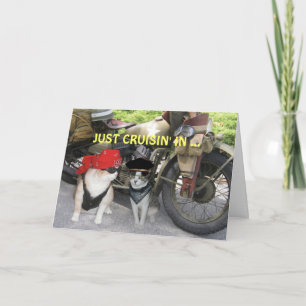Tarjeta Apenas Cruisin en cumpleaños divertido