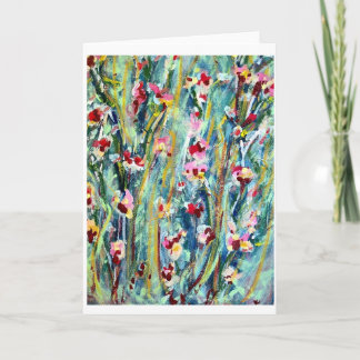 Tarjeta ¡Apenas no envíe una tarjeta, envían arte!