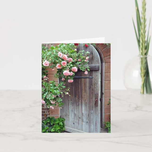 Tarjeta Apenas pensando en usted (Anverso)