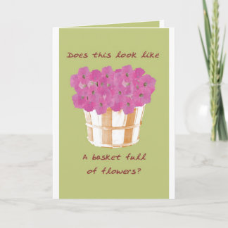 Tarjeta Apenas porque