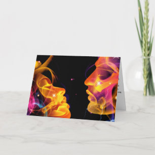 Tarjeta Apenas porque colección