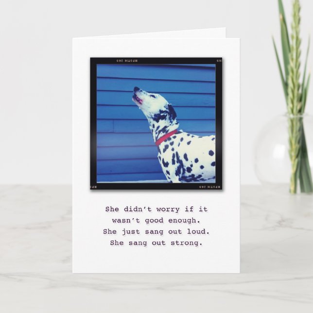 Tarjeta Apenas sea usted (Anverso)