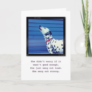 Tarjeta Apenas sea usted