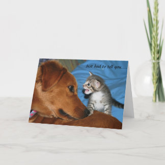 Tarjeta Apenas tuvo que decirle….