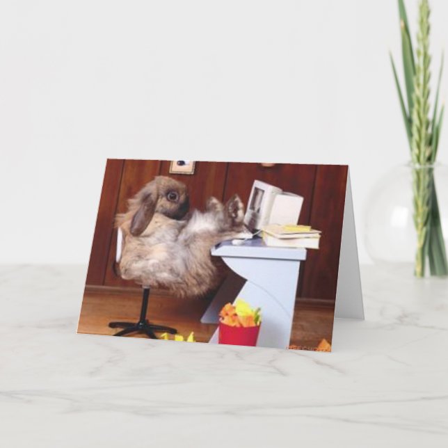 Tarjeta Apenas Workin (Anverso)