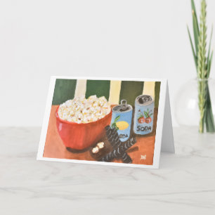 Tarjeta Aperitivos para Noche de Cine