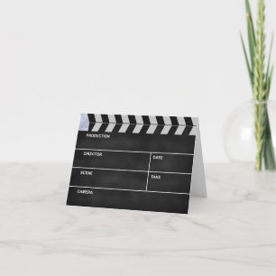Tarjeta aplauso cine