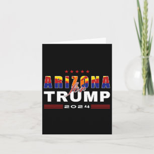 Tarjeta Apoya a Trump en la maga de las elecciones preside
