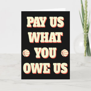 Tarjeta Apoya a Women's Sketll Paga lo que nos debes 1