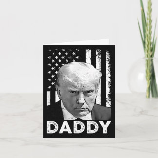 Tarjeta Apoyan A Trump Daddy 2025 Presidente Hombres Y Muj