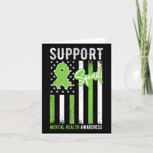 Tarjeta Apoyar a Squad Mental Health Awareness Men