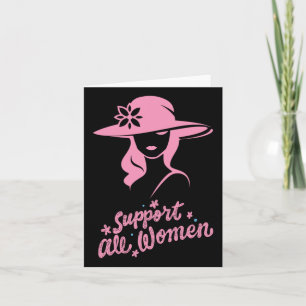 Tarjeta Apoyar a todas las mujeres