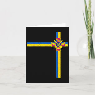Tarjeta Apoyar al presidente de Ucrania Zelensky diciendo