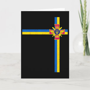 Tarjeta Apoyar al presidente de Ucrania Zelensky diciendo