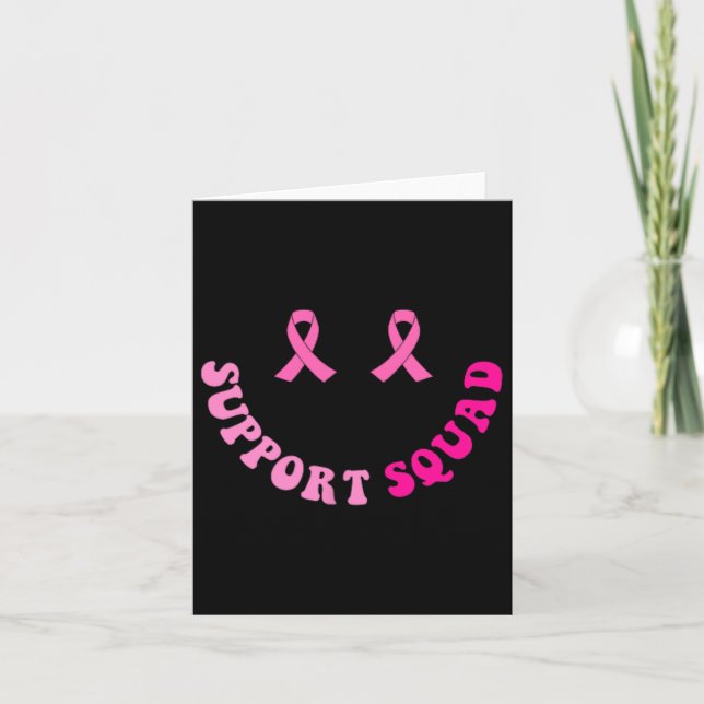 Tarjeta Apoyar la Concienciación sobre el Cáncer de Mama E (Anverso)