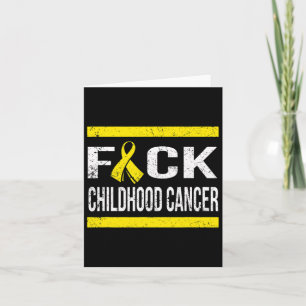 Tarjeta Apoyar la concienciación sobre el cáncer infantil 