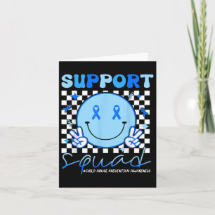 Tarjeta Apoyar la iniciativa Squad para la prevención del 