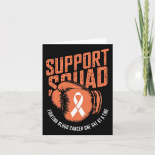 Tarjeta Apoyo a la brigada de lucha contra el cáncer de sa