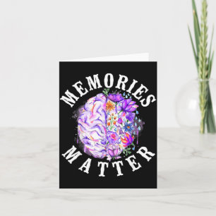 Tarjeta Apoyo a la Conciencia de la Demencia de Alzheimer