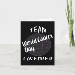 Tarjeta Apoyo a las supervivientes del cáncer Día Mundial