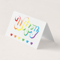 Apoyo a lesbianas gay LGBTQIA con arco iris