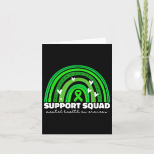 Tarjeta Apoyo a Squad Mes de Concienciación sobre Salud Me