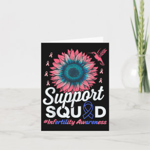 Tarjeta Apoyo a Squad Sunflower Warrior Infertilien Awaren