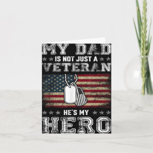 Tarjeta Apoyo a Veteranos de Familias Militares Mi Papá Ve