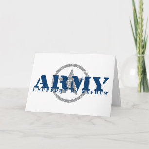 Tarjeta Apoyo al sobrino - EJÉRCITO